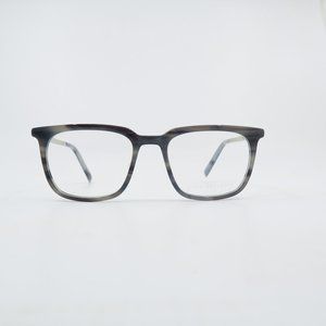 John Varvatos V411 51mm Grey Clear and Silver New Men's Eyeglasses.